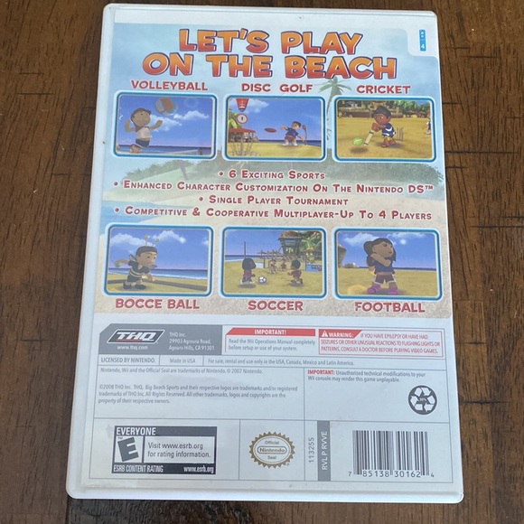 Big Beach Sports - Nintendo Wii Video Game - Picture 4 of 5